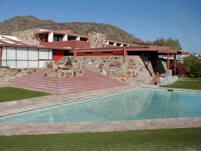 Taliesin pool