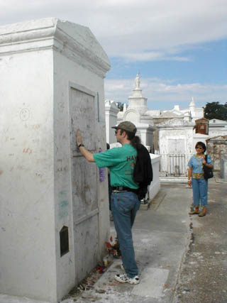 St. Louis Cemetery Number 1 - Marie Lavaux's tomb