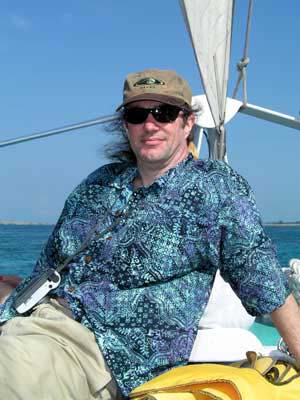 Alan on sailboat