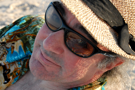 Alan on the beach