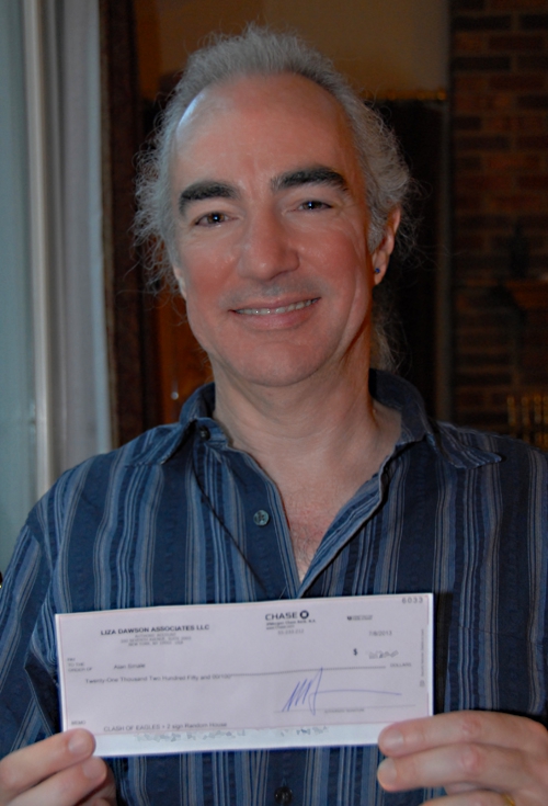 Alan with check