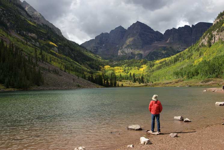 Maroon Bells in Colorado