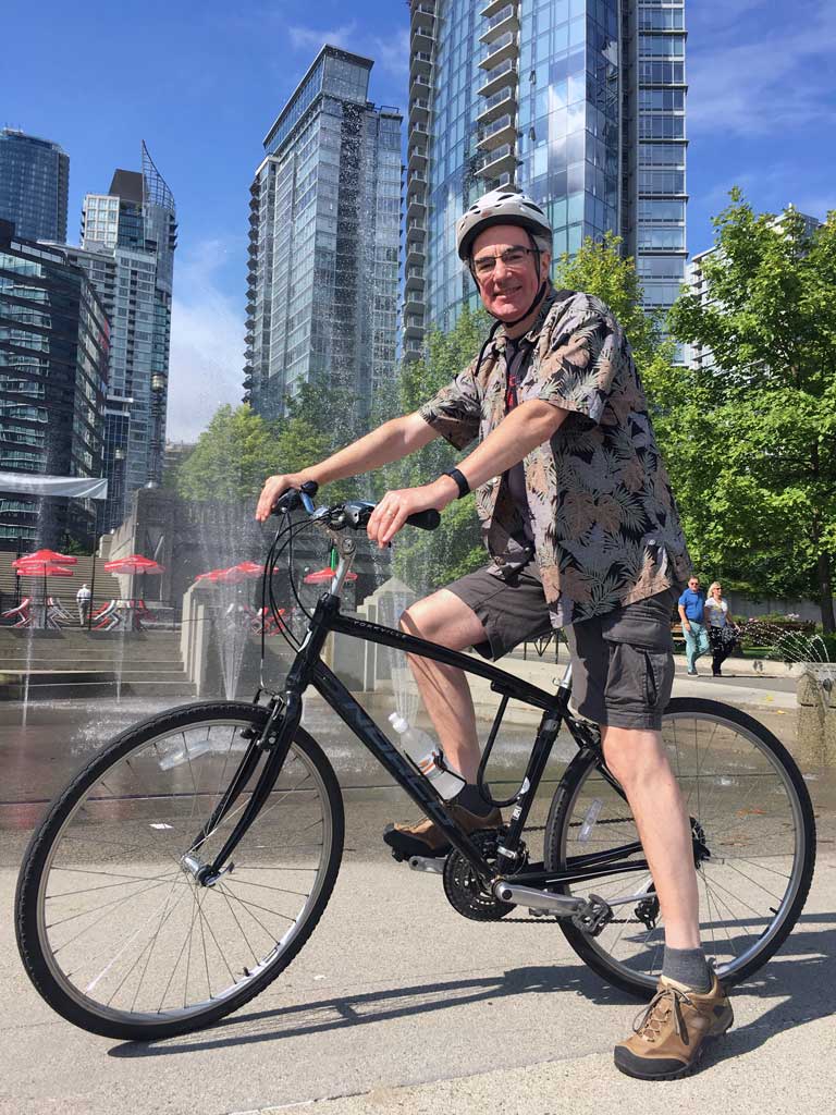 Alan cycling