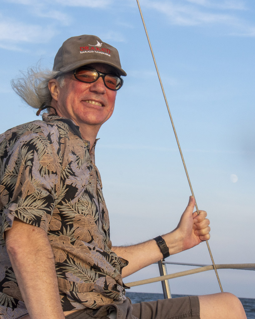 Alan sailing