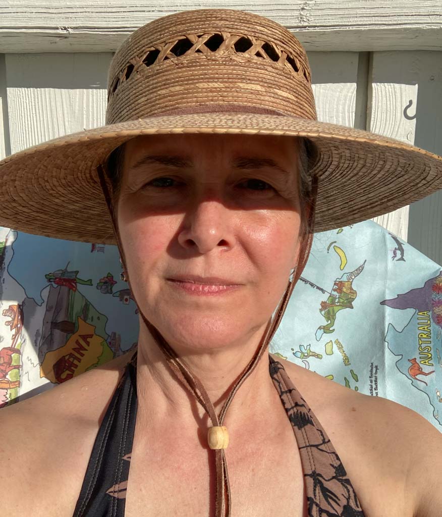 Karen in hat